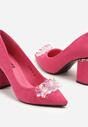 Pantofi cu toc Miliena Roz