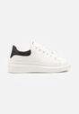 Sneakers Elanireth Alb cu negru