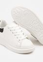 Sneakers Elanireth Alb cu negru