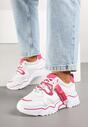 Sneakers Taneril Alb cu roz