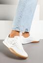 Białe Sneakersy Klasyczne Tenisówki Istia