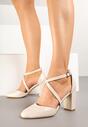 Pantofi casual Derriana Bej