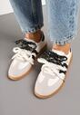 Sneakers Zarinoa Bej cu negru
