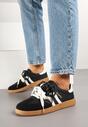 Sneakers Zarinoa Negri cu bej