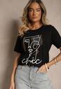 T-shirt Canilea Negru