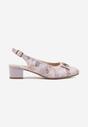 Pantofi cu toc Roz
