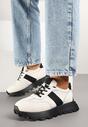 Sneakers Efalorena Bej cu negru