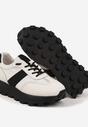 Sneakers Efalorena Bej cu negru