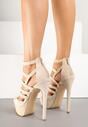 Pantofi stiletto Naniel Bej