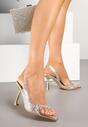 Pantofi stiletto Efaliana Aurii