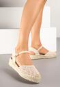 Espadrile Alianara Bej