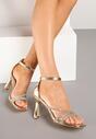 Pantofi stiletto Alimora Aurii