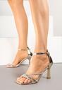 Pantofi stiletto Alimora Aurii