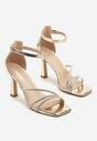 Pantofi stiletto Alimora Aurii