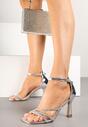 Pantofi stiletto Alimora Argintii