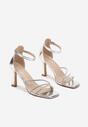 Pantofi stiletto Alimora Argintii