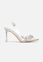 Pantofi stiletto Avelsemi Argintii