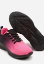 Czarno-Różowe Buty Sportowe Sneakersy z Miękką Cholewką w Stylu Ombre Alisaria