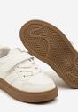 Białe Buty Sportowe Sneakersy z Geometrycznym Wzorem Erriti