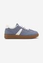 Niebieskie Sneakersy w Stylu Kultowych Tenisówek Gillifia