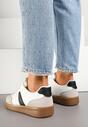 Białe Sneakersy w Stylu Kultowych Tenisówek Gillifia