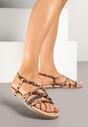 Sandale Nanolea Imprimeu leopard