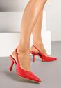 Pantofi stiletto Saniffia Roșii