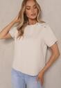 T-shirt Idivoria Bej