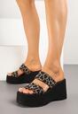 Papuci Panilia Imprimeu leopard