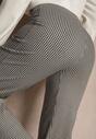 Pantaloni Alimuna Negru cu alb