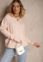 Pulover Saniswena Roz deschis