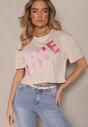 T-shirt Sanillva Bej închis