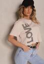 T-shirt Sannovia Bej închis
