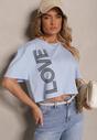 T-shirt Sannovia Albastru