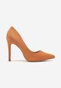 Pantofi stiletto Nurivia Portocalii