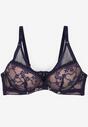 Sutien Revalora Bleumarin cu roz