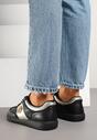 Sneakers Ollisena Negru cu argintiu
