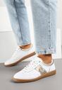 Sneakers Ollisena Alb cu auriu