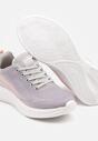 Jasnoszare Buty Sportowe Sneakersy Zdobione Efektem Ombre Banelissa