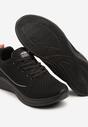 Czarno-Różowe Buty Sportowe Sneakersy Siateczkowe na Podeszwie z Pianki Rellica