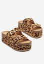 Papuci Tillitoma Imprimeu leopard