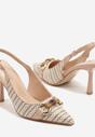 Pantofi stiletto Avenis Bej