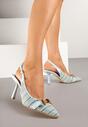 Pantofi stiletto Avenis Albaștri
