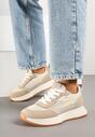 Sneakers Calgis Bej închis