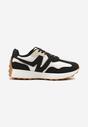 Czarne Sneakersy Ozdobione Geometrycznym Motywem Zdivena