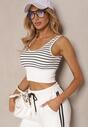 Top Sesarila Alb