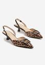 Sandale Lavloti Imprimeu leopard