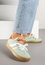 Sneakers Lorlevia Verde cu alb