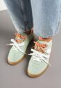 Sneakers Lorlevia Verde cu alb