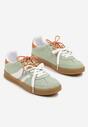 Sneakers Lorlevia Verde cu alb